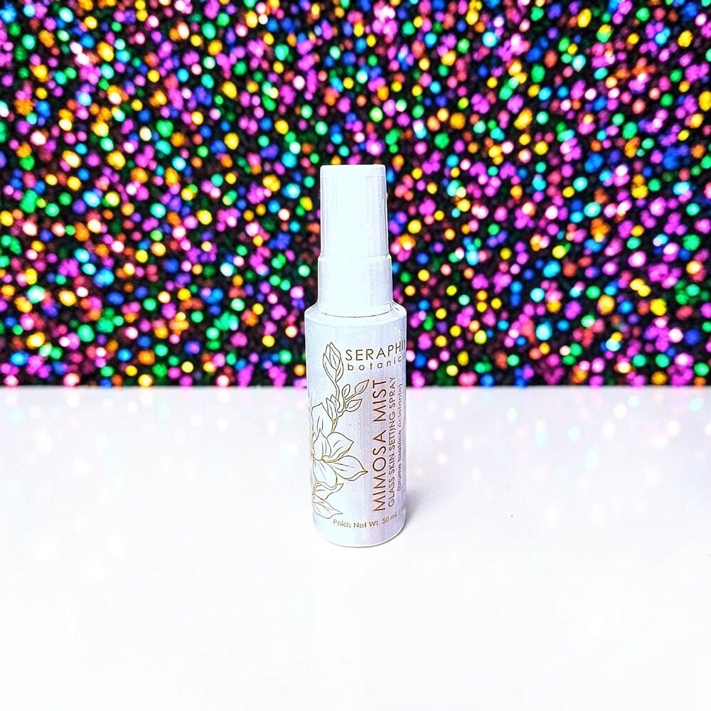 SERAPHINE BOTANICALS Mimosa Mist Glass Skin Setting Spray 1.69 FL OZ NWOB